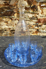 Antique blue liquor d'occasion  Expédié en Belgium