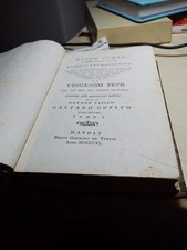 Libro antico tomo usato  Salerno