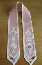 Hardanger stickerei handarbeit gebraucht kaufen  Lemgo