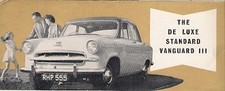 Standard vanguard iii for sale  UK