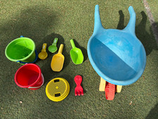 Sandkastenspielzeug 9tlg schub gebraucht kaufen  Wörrstadt