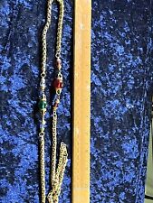 Italian necklace colourful for sale  LEEDS
