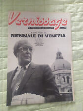 Rivista vernissage suppl. usato  Zandobbio
