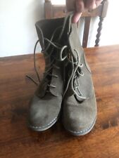 Green real suede for sale  MARLBOROUGH