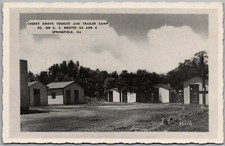 Cartão postal Cherry Grove Tourist & Trailer Camp Springfield Illinois E621, usado comprar usado  Enviando para Brazil