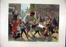 Old antique print for sale  UK
