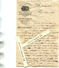 Lettre papier maison d'occasion  Genillé