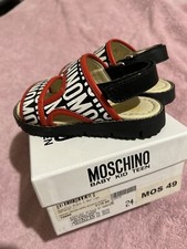 Moschino sandals infant for sale  MANCHESTER