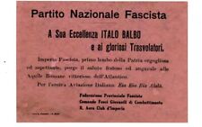 Volantino fascista sua usato  Bellizzi