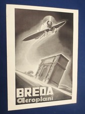 Breda aeroplani pubblicita usato  Vittorio Veneto