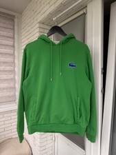 Lacoste green hoodie d'occasion  Expédié en Belgium
