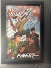 Podpisany obraz Arthura Burghardta Gi Joe., używany na sprzedaż  Wysyłka do Poland