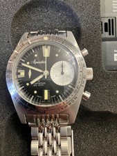 Aquastar deepstar chronograph for sale  LICHFIELD