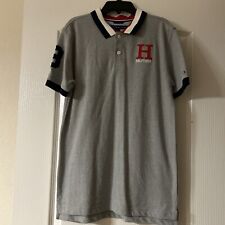 Camisa polo masculina Tommy Hilfiger tamanho XL cinza manga curta infantil/juvenil nova sem etiquetas * comprar usado  Enviando para Brazil