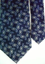 Palio Men's Silk Paisley Neck Tie Blue 3 3/4" x 59" comprar usado  Enviando para Brazil