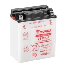 Batteria yuasa yb12a usato  Italia