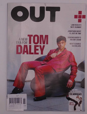 Out magazine July/August 2025 New era for Tom Daley +Leisha Hailey &Kate Moennig segunda mano  Embacar hacia Mexico