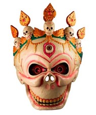 Grand masque citipati d'occasion  Ardres