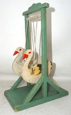 Puppenschaukel schwan schaukel gebraucht kaufen  Rodewisch