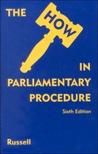 Parliamentary procedure for sale  Interlochen