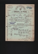 Leipzig rechnung 1908 gebraucht kaufen  Leipzig