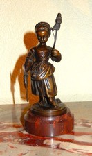 Sculpture bronze fileuse d'occasion  Moirans-en-Montagne