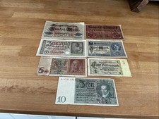 Vintage german banknotes for sale  LOOE
