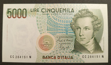 5000 lire 1992 usato  Cologno al Serio