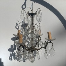 Lustre cage bronze d'occasion  Donnemarie-Dontilly
