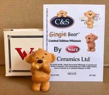Wade gingie bear for sale  CHARD