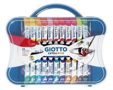 Tempera valigetta tubetti usato  Italia