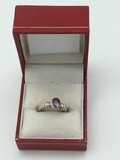 Ring silber lila gebraucht kaufen  Goch
