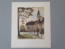 Reproduction aquarelle vieux d'occasion  Hyères