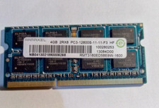 Memória para Notebook 4GB DDR3 PC3-12800S Ramaxel RMT3160ED58E9W-1600 1600MHz comprar usado  Enviando para Brazil