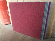 Red carpet tiles for sale  NOTTINGHAM