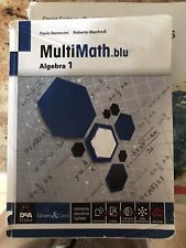 Multimath.blu algebra 1 usato  Crotone