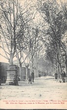 Cpa valreas allee d'occasion  Claira