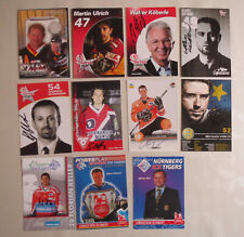 Eishockey autogrammkarten deb gebraucht kaufen  Wedemark