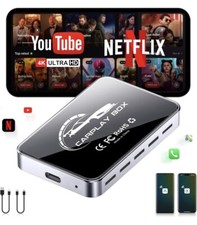 Faimee AI Box adaptador automático sem fio Carplay plug&play 4K banda dupla 4GB RAM voz comprar usado  Enviando para Brazil