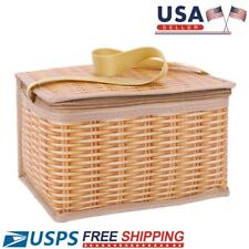 Portable wicker rattan for sale  USA