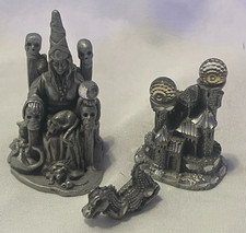 3 peças Gallo Pewter 1987 HECATE The WITCH - Mini DRAGÃO - CASTELO cristais crânios comprar usado  Enviando para Brazil