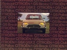 Catalogue brochure citroën d'occasion  Saône