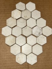 White hexagon matte for sale  Rutherford