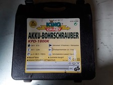 Akku bohrschrauber king gebraucht kaufen  Ettenheim