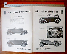 Pubblicità 1934 fiat usato  Russi