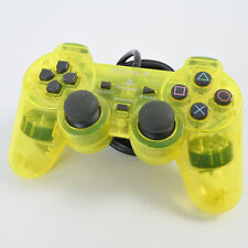 Controle analógico PS2 DUAL SHOCK 2 SCPH-10010 amarelo limão Playstation 2 2068 comprar usado  Enviando para Brazil
