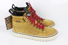 Sapatos Vans MTE 2 Sk8-Hi impermeáveis isolados masculinos/femininos marrom cadarços vermelhos comprar usado  Enviando para Brazil