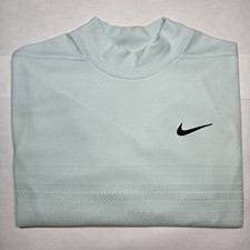 Camisa de golfe masculina S Nike Tiger Woods Dri-FIT ADV padrão pescoço falso Swoosh DR5324, usado comprar usado  Enviando para Brazil