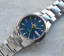 Seiko snk615 blue for sale  LEAMINGTON SPA