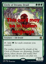 Mtg circle dreams usato  Bari